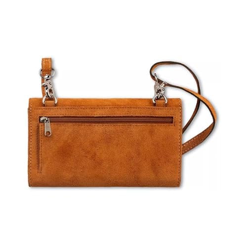Ariat Braune Wildleder Clutch Sierra
