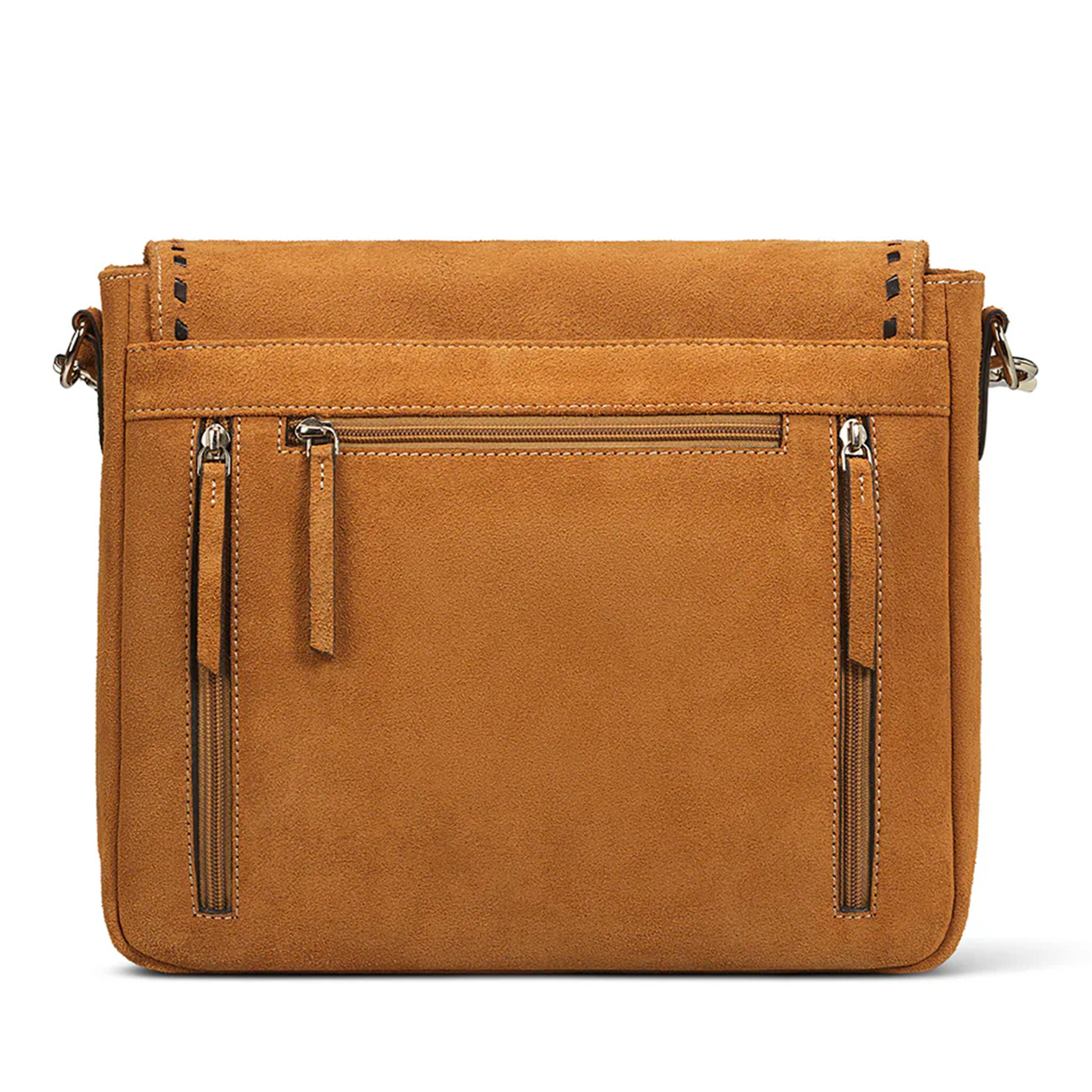 Ariat Brown suede shoulder bag Sierra