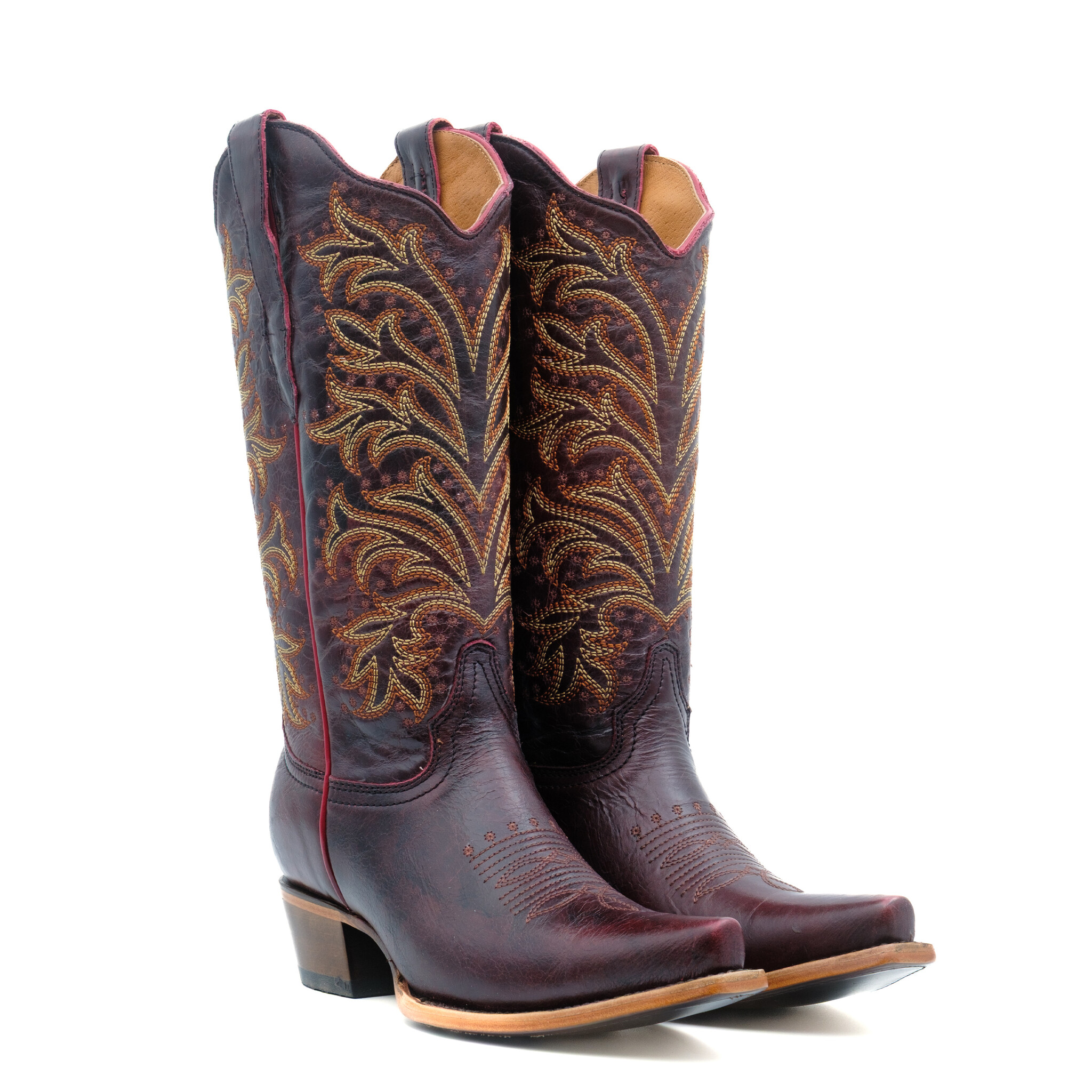 Corral  Sharon wine red cowboy boot