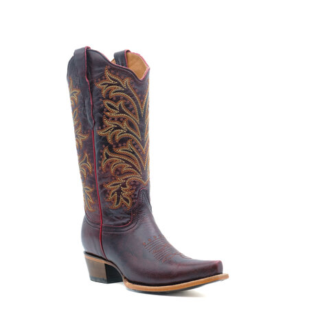 Corral  Sharon wine red cowboy boot