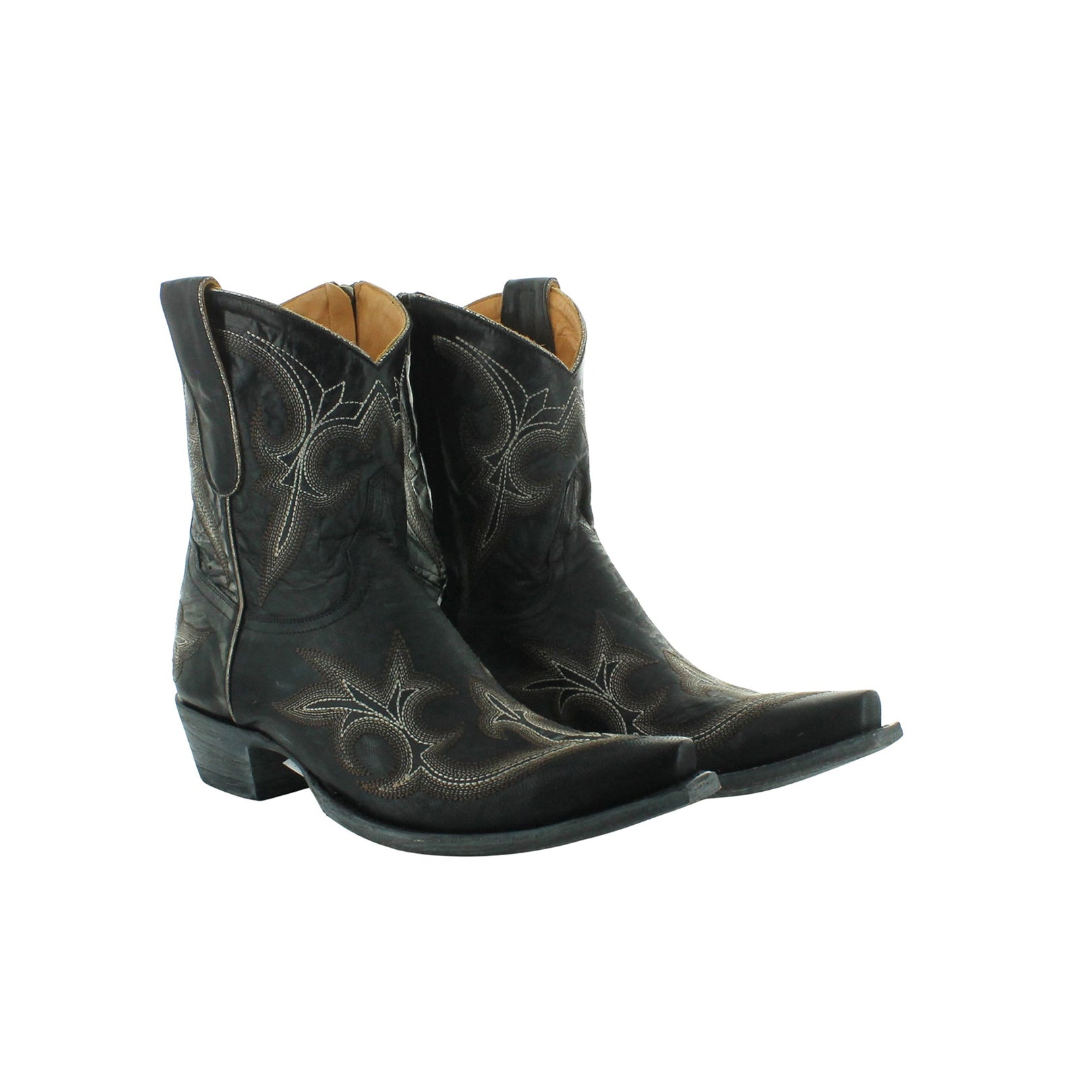 Old Gringo Diego  black ankle boots