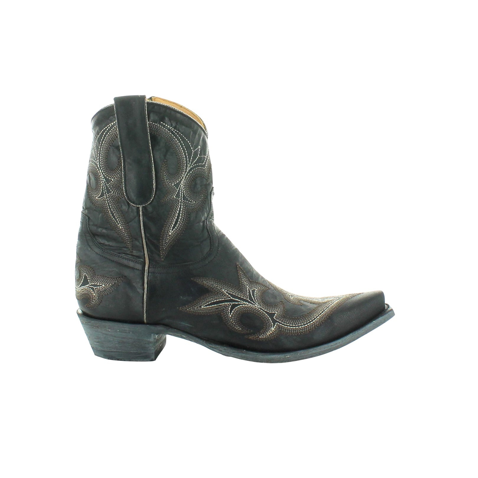 Old Gringo Diego  black ankle boots