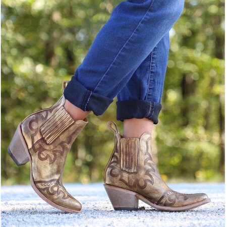 Old Gringo Shay cowboy ankle boot