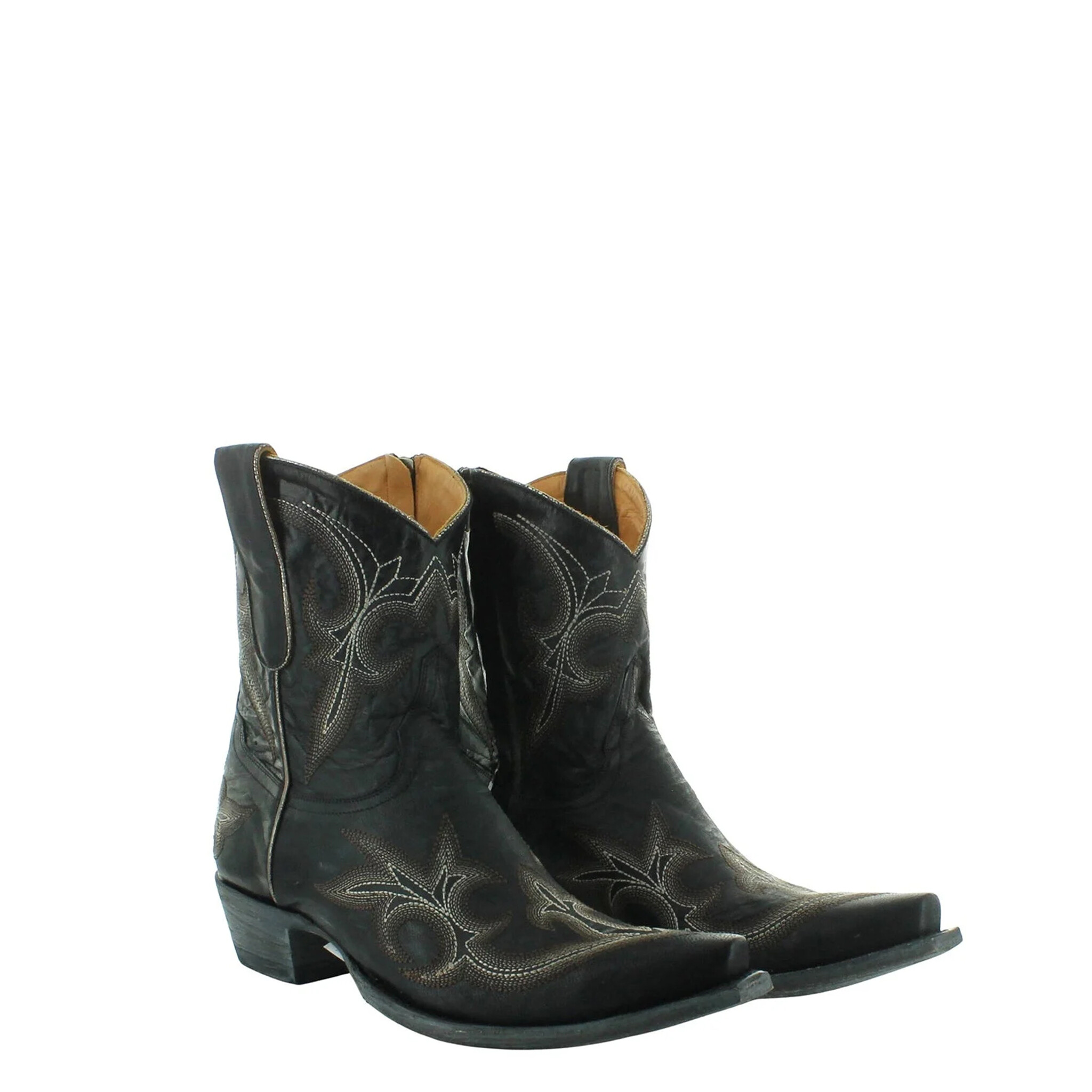 Old Gringo Diego  black ankle boots