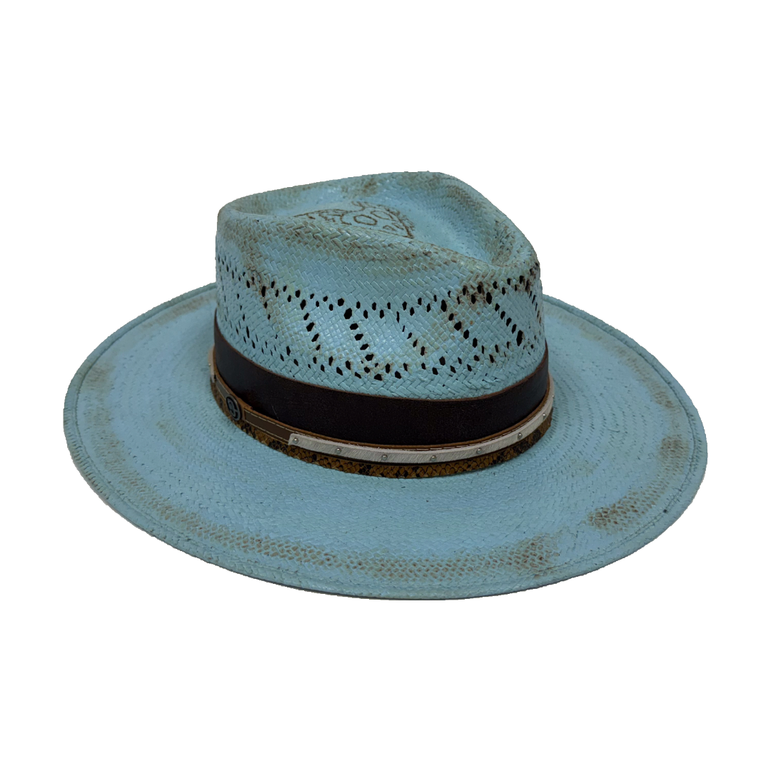 Corral  Rebel strohoed aqua