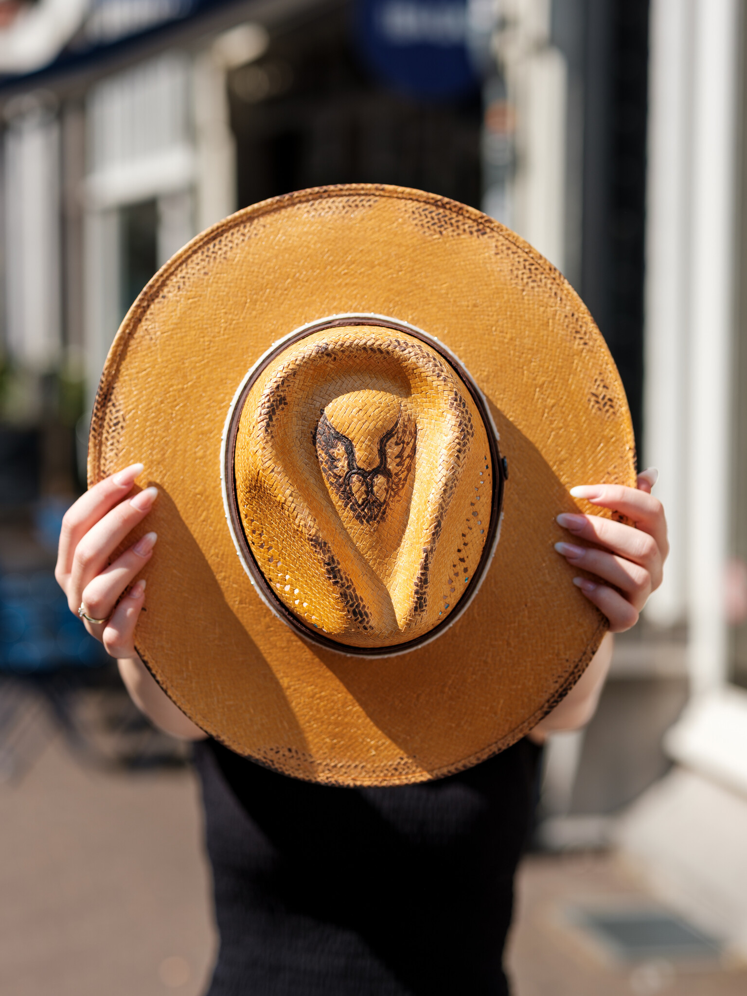 Corral  Rebel straw hat  tan