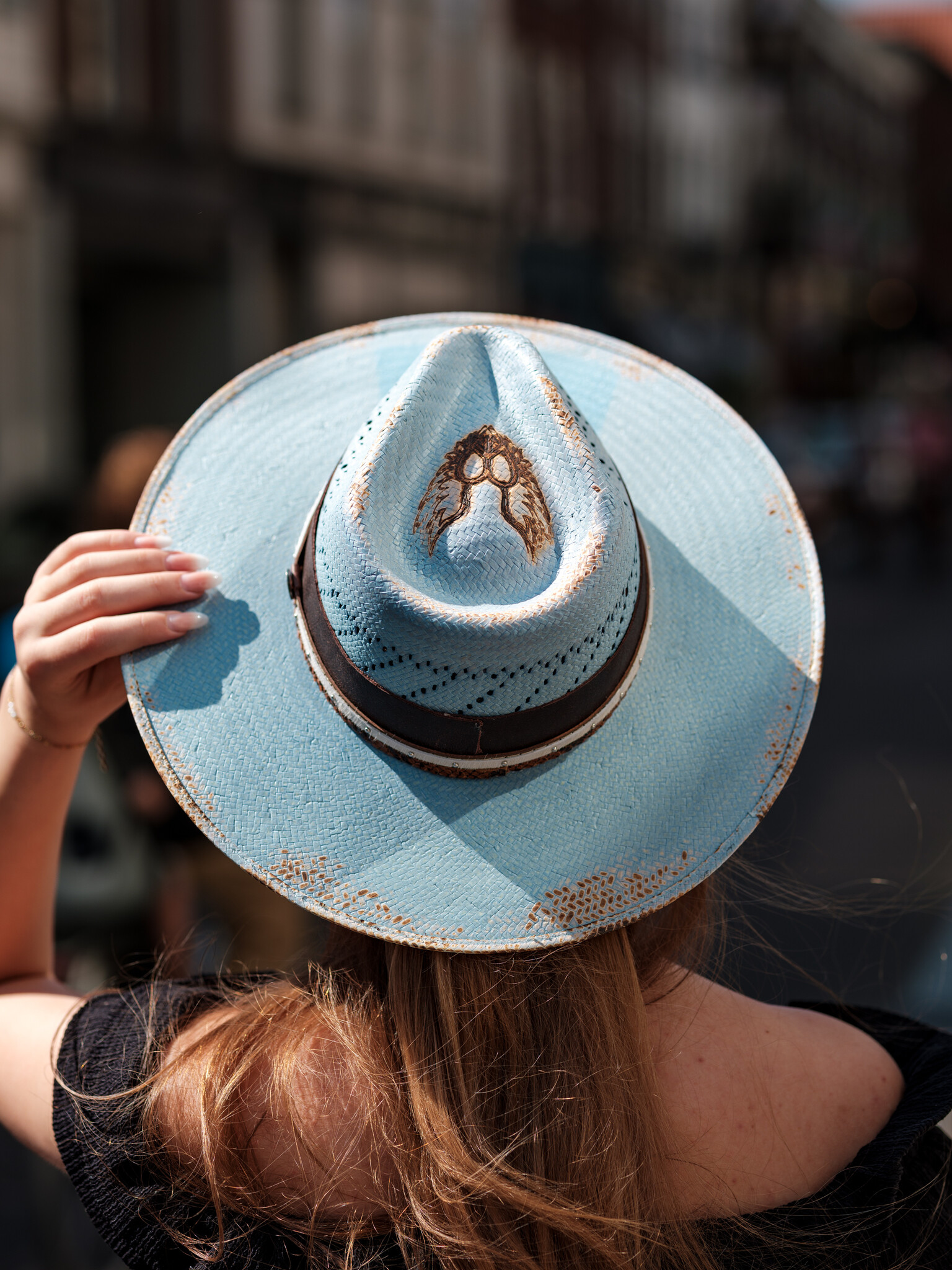 Corral  Rebel strohoed aqua