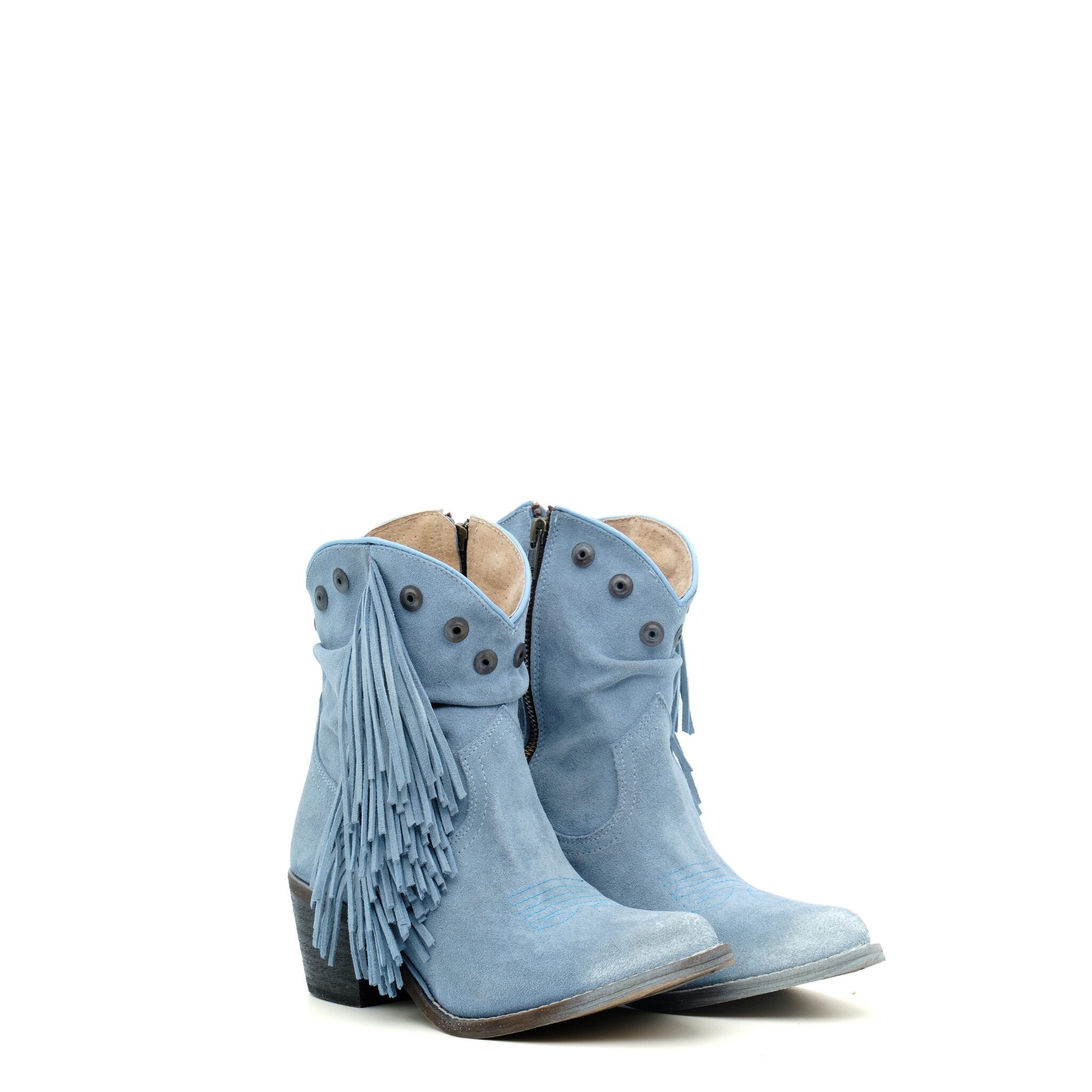 Corral  Iris korte cowboylaars blauw