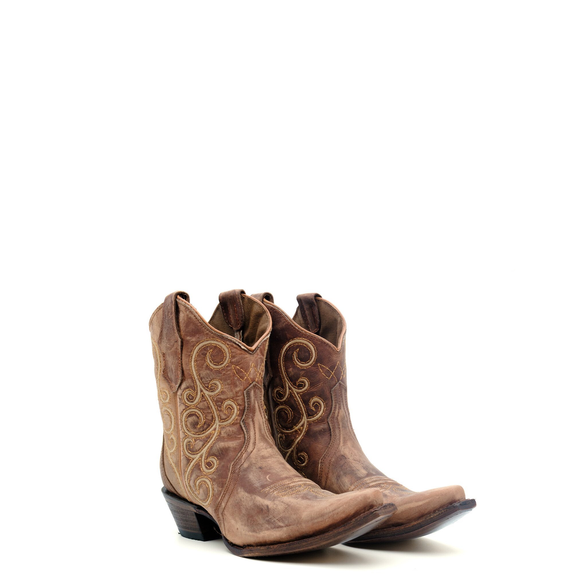 Corral  Rachel korte cowboylaars bruin