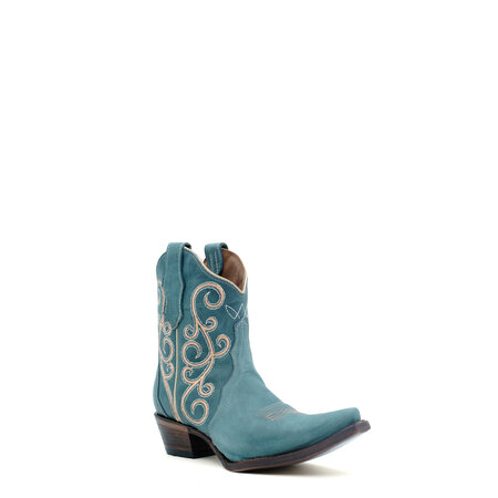 Corral  Rachel korte cowboylaars blauw