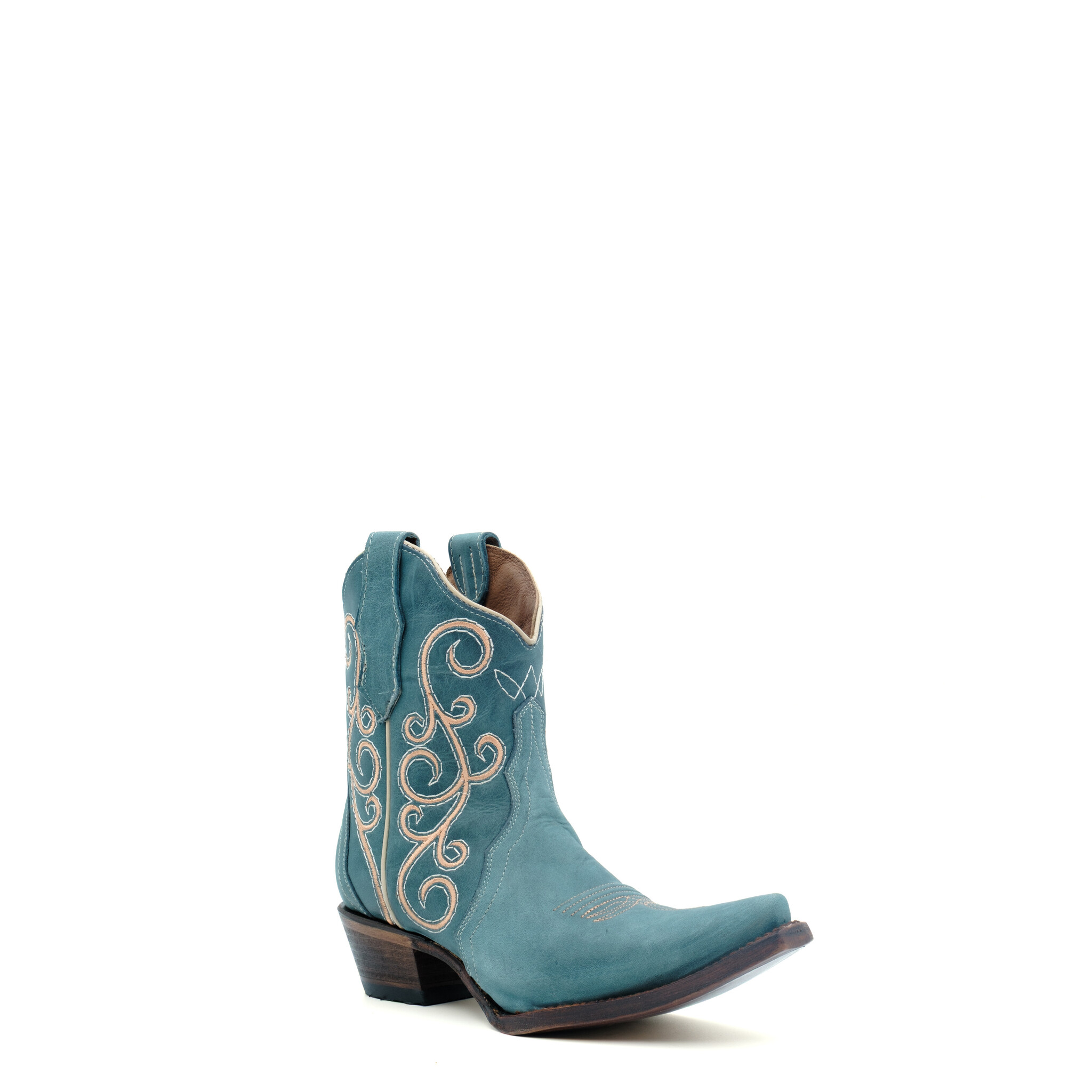 Corral  Rachel korte cowboylaars blauw