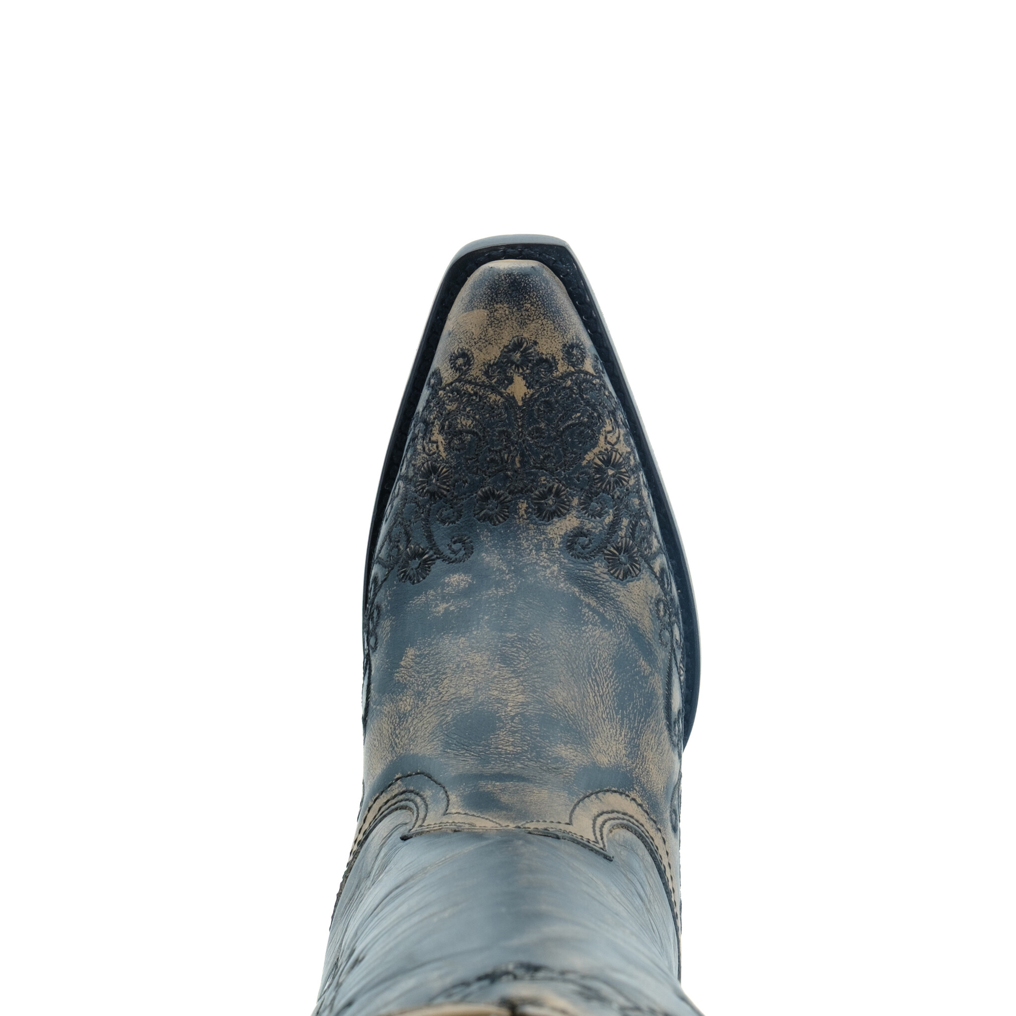 Corral  Amelia hoge taupe/zwarte cowboylaars