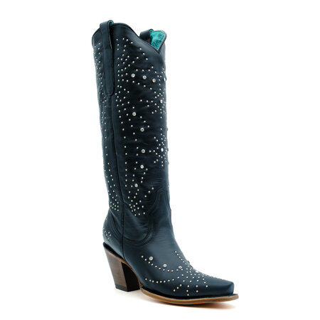 Corral  Moira hoge zwarte cowboylaars