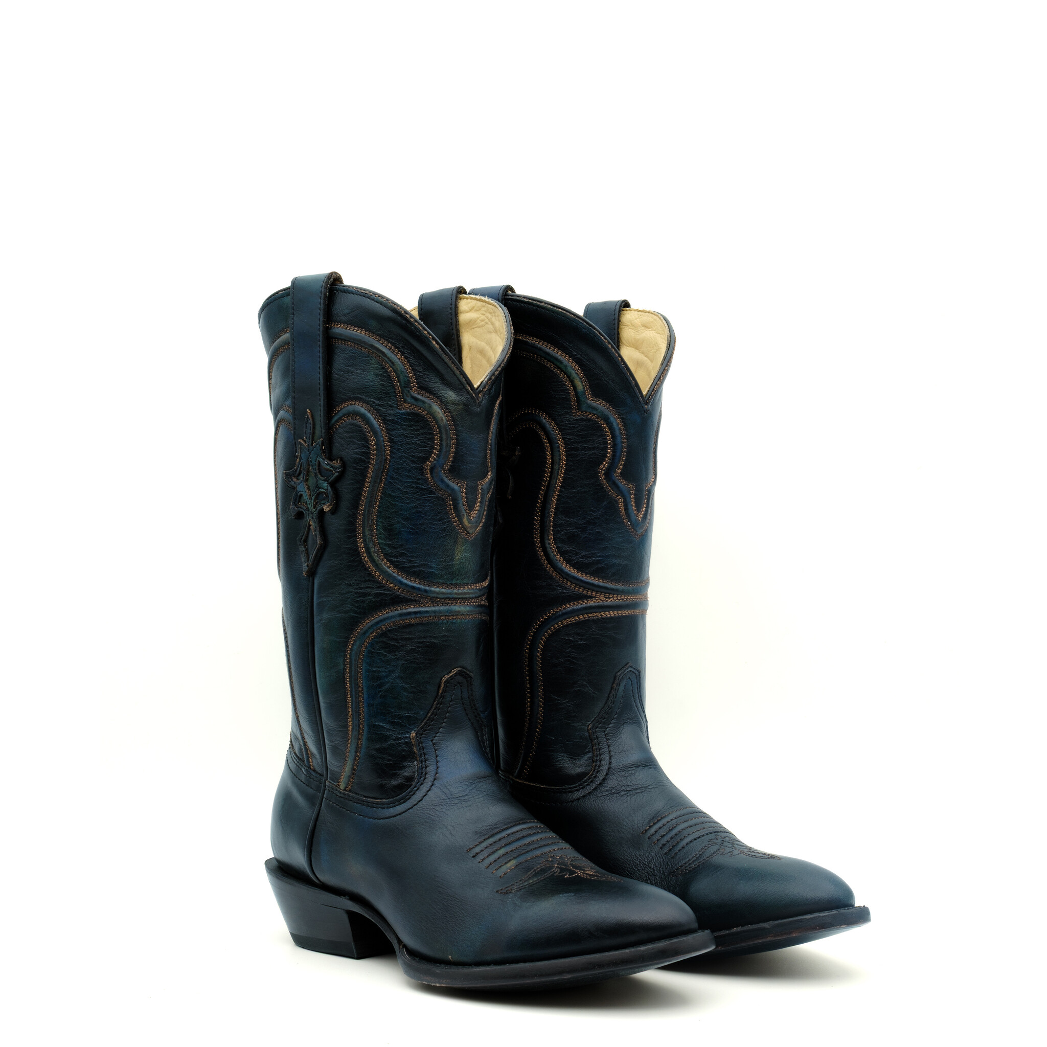 Corral  Kenny cowboylaars Zwart-Blauw