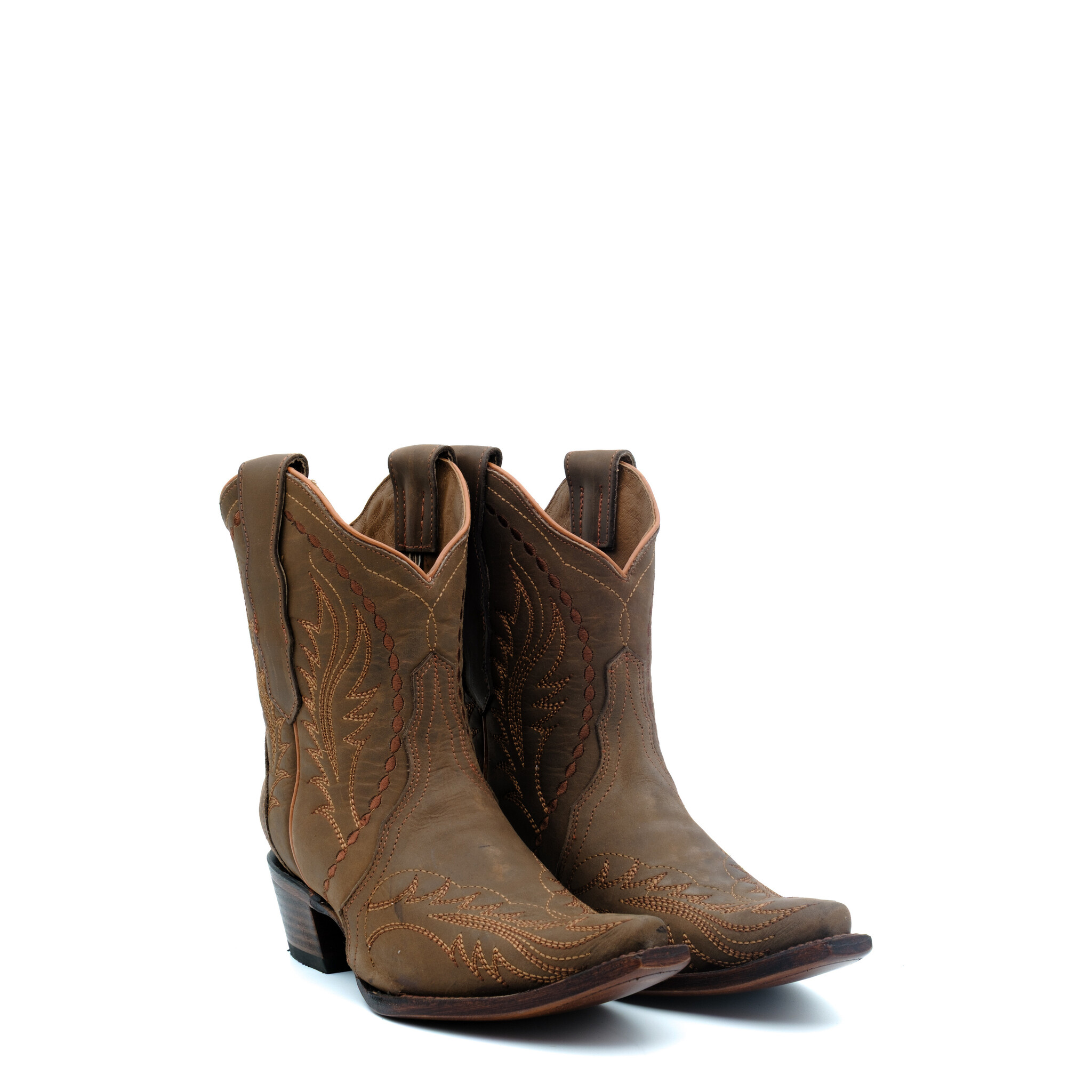 Corral  Vicky korte cowboylaars bruin