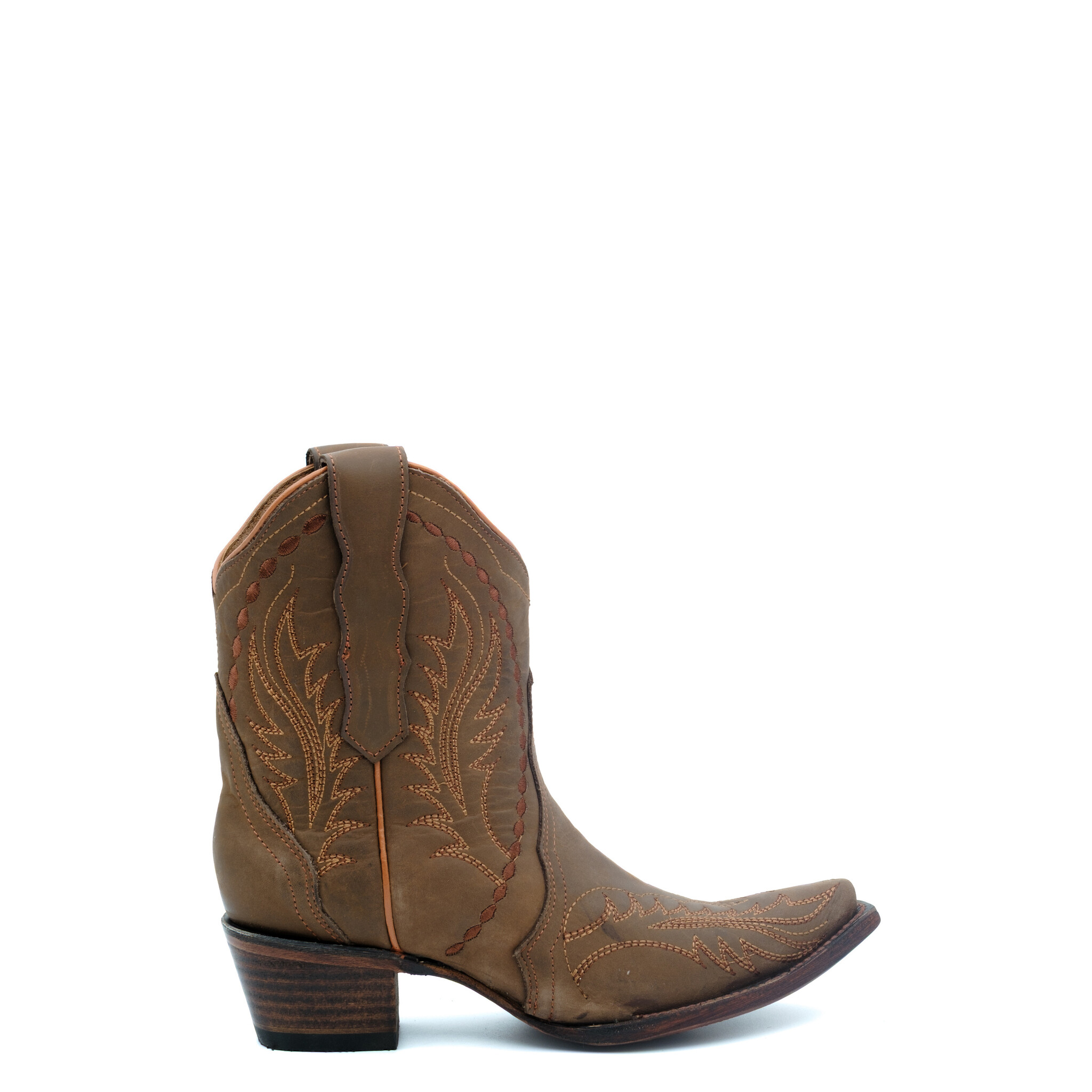 Corral  Vicky korte cowboylaars bruin