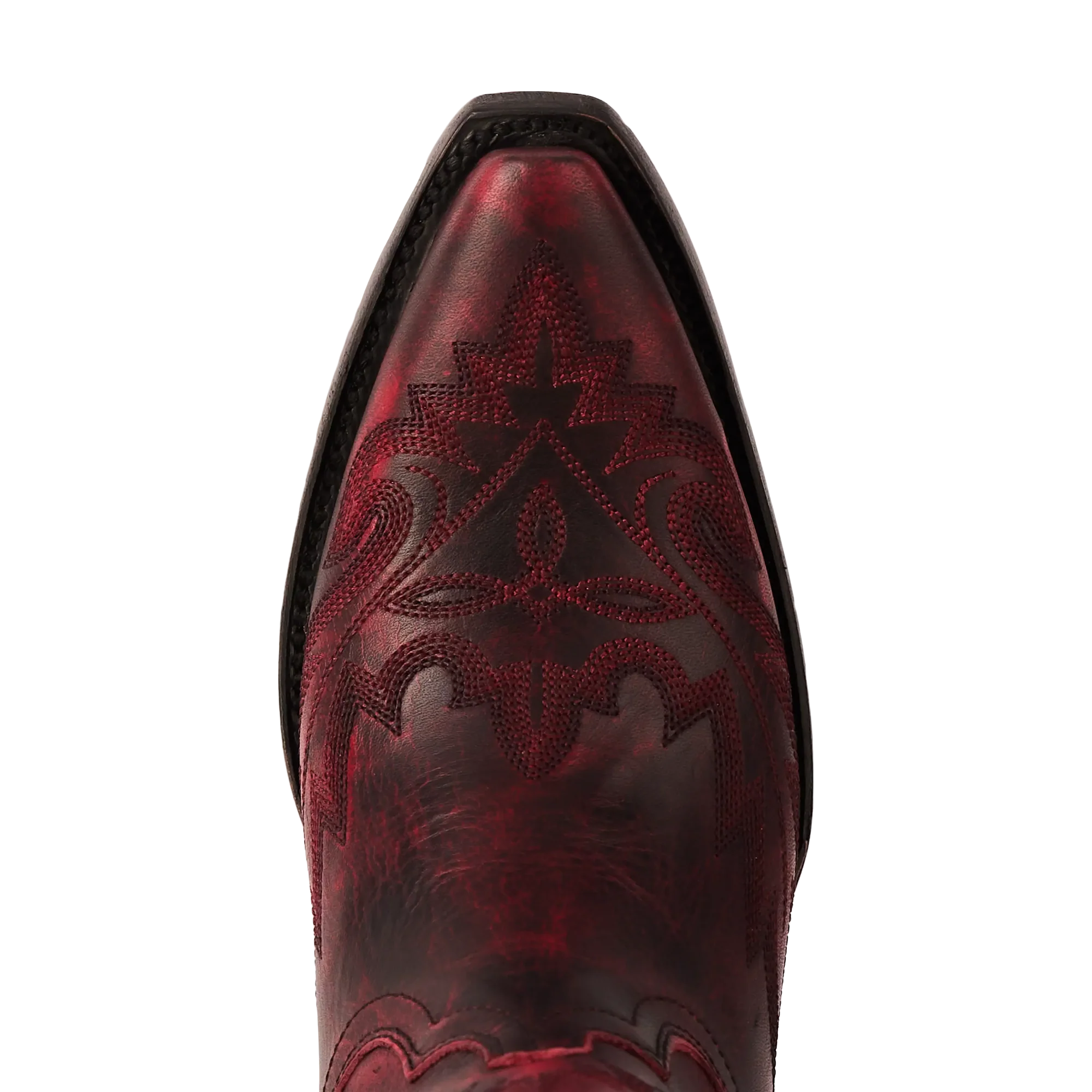 Lane Lexington Black Cherry cowboy boot