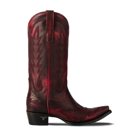 Lane Lexington Cherry cowboy boot