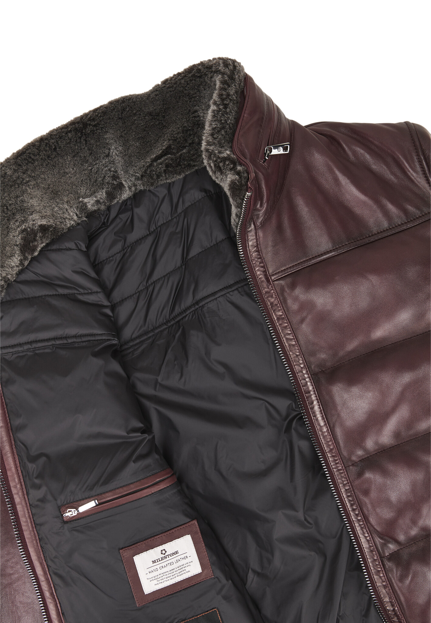 Milestone Kilian Jacke dunkelrot