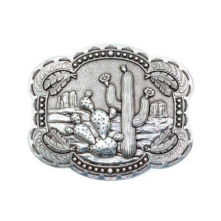 Nocona  Buckle met cactussen