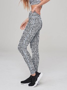 Varley Preston Tight Sky Leopard