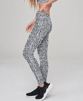 Varley Preston Tight Sky Leopard