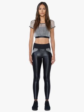 Koral Activewear High Rise Legging Black/Weave