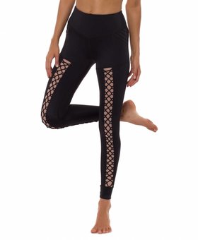 L'urv Heavens Open Legging  - Black