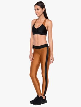 Koral Activewear Atom Mid Rise Sprint Legging Sunstone/Black