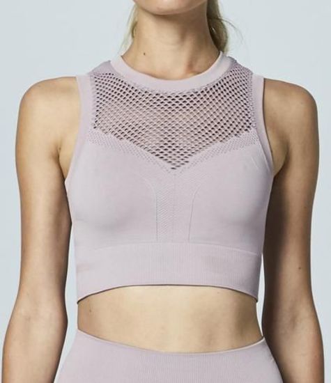 Seamless Perforated Sports Bra