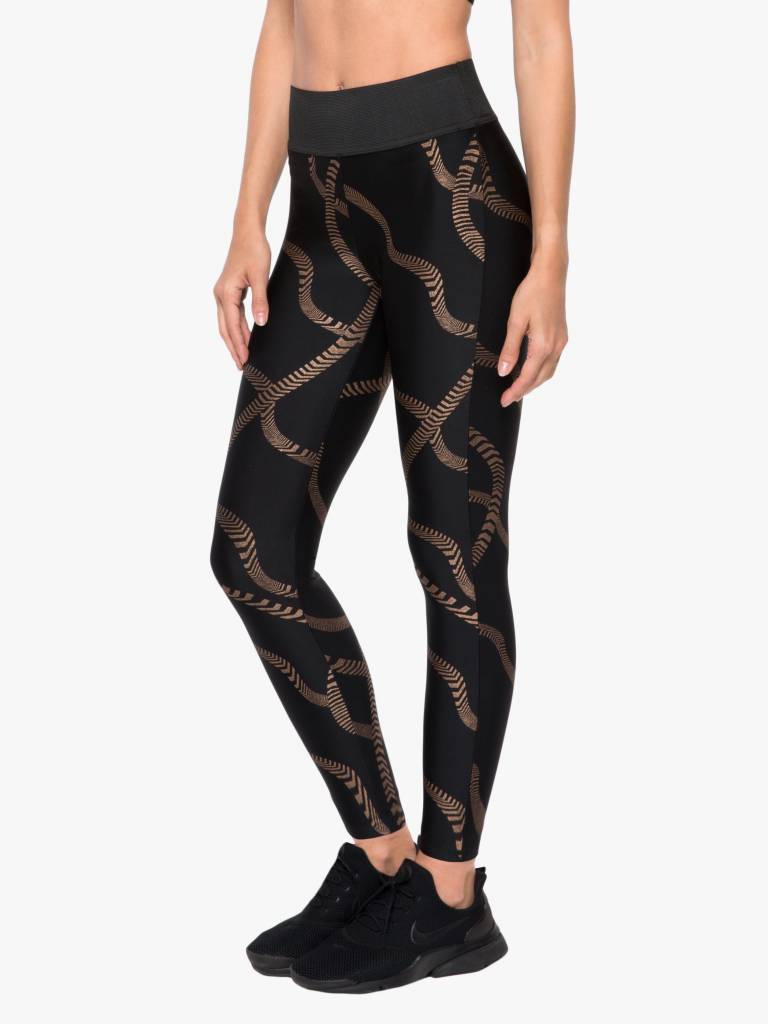 Koral Pearl High Rise Sz. S Luxe Legging in Camo Shimmer gold NWOT | eBay