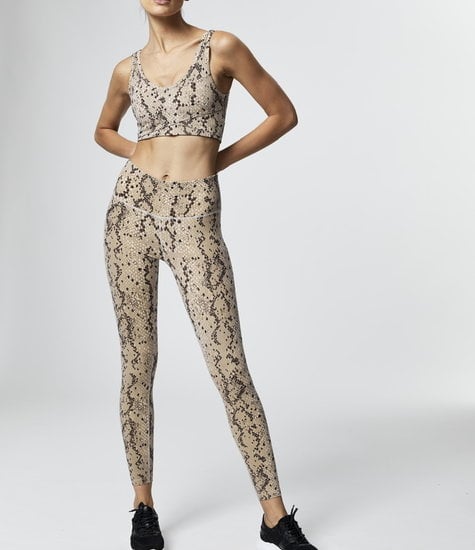 Varley - Featuring our Century Legging in Yellow Cheetah, look at