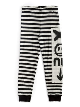 NUNUNU Total Elements Striped Leggings