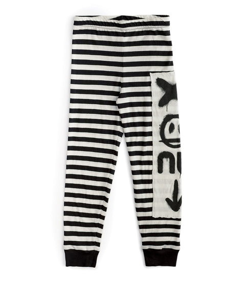 NUNUNU Total Elements Striped Leggings