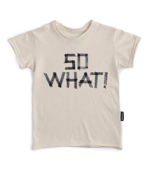 Nununu - So what shirt - White - STELLASSTYLE