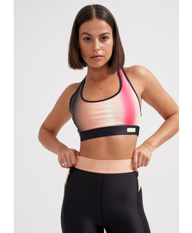 P. E Nation - Basket Cut Sports Bra in Black - STELLASSTYLE