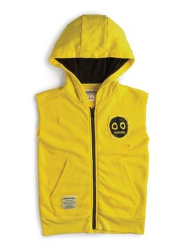 NUNUNU Deconstructed Growth Vest Yellow