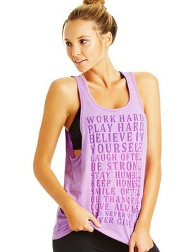 Lorna Jane Work Hard Tank