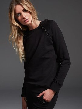 Varley Halfmoon Sweat Black