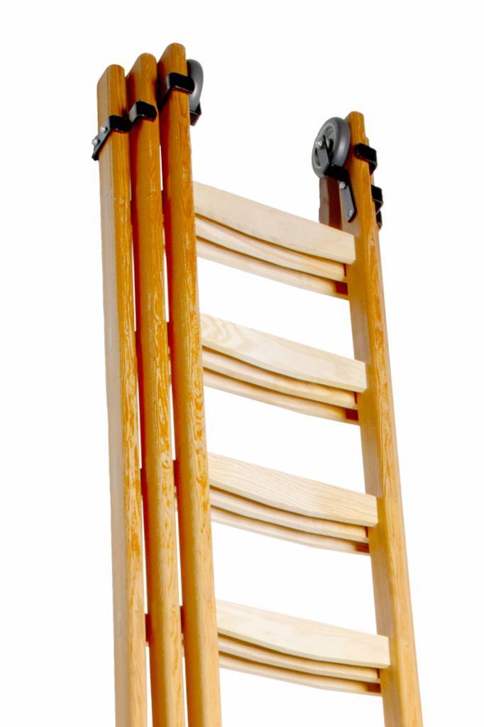 Mehrzweckleiter aus Holz 3-teilig | Holzleitern.de