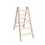 Doppeltreppe aus Holz