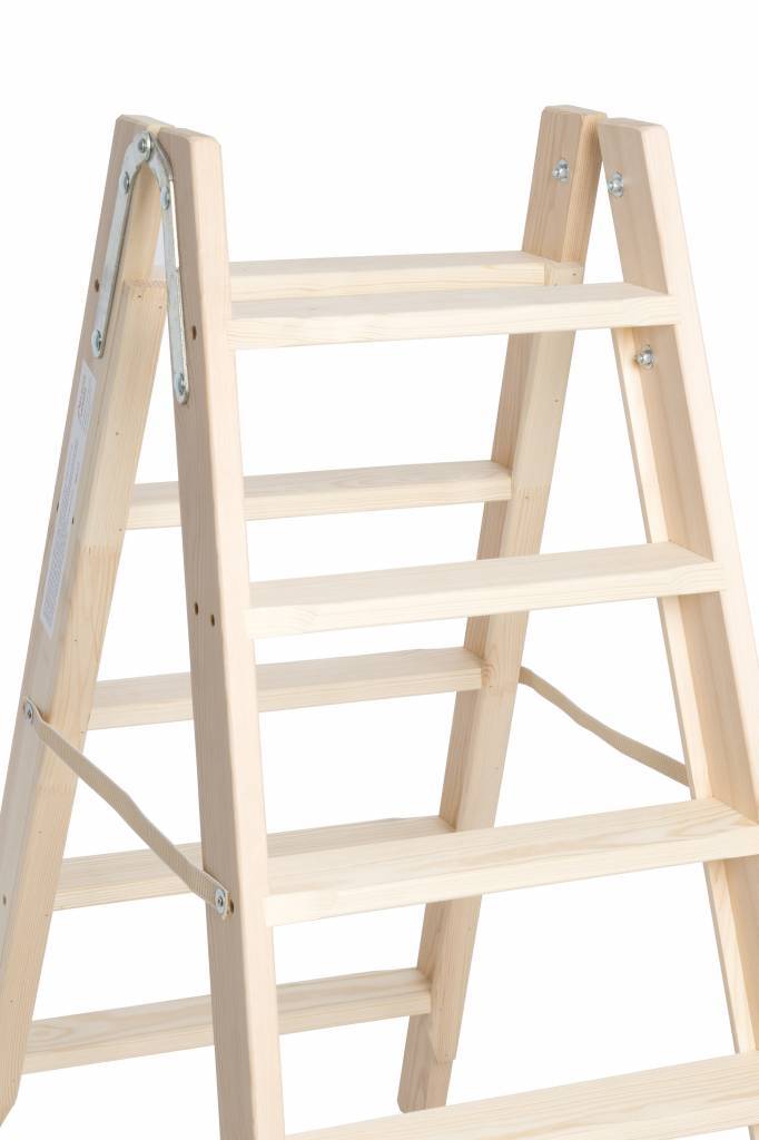 Doppelleiter aus Holz