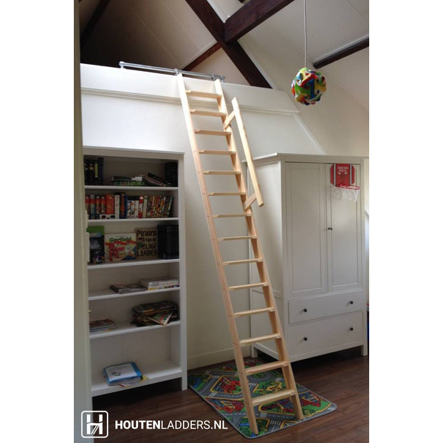 Holzhandlauf 100 cm für Bodentreppe