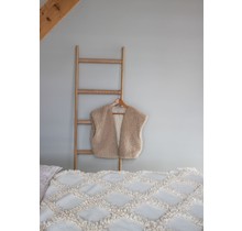 Holzdekoration Leiter natur Eiche