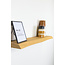 OAKcreators Baumstamm Wandregal natur lackiert