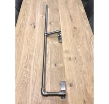 Durchgehende Armlehne aus Edelstahl für Treppen