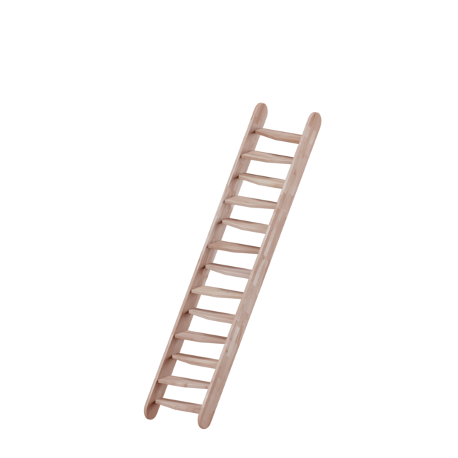 Osaka feste Raumspartreppe Buche - 60 cm Bausatz