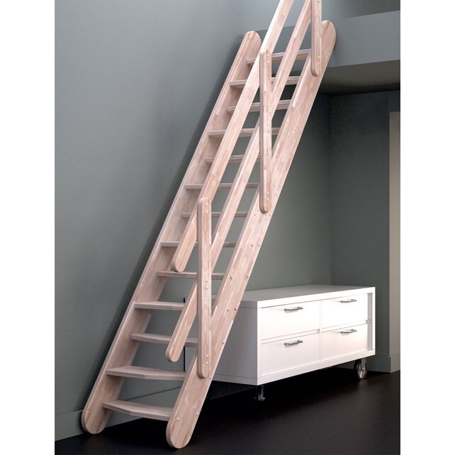 Osaka feste Raumspartreppe Buche - 60 cm Bausatz