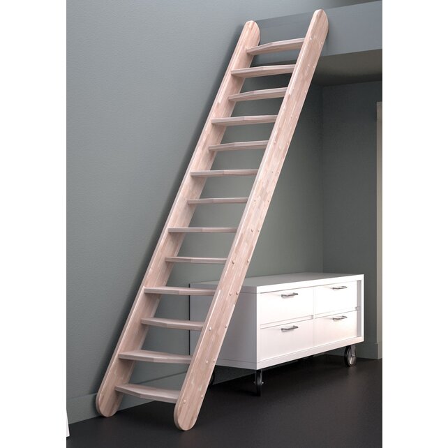 Osaka feste Raumspartreppe Buche - 60 cm Bausatz
