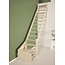 SOGEM Cottage Junior feste Treppe Viertelgewendelte Kiefer - 65 cm breit